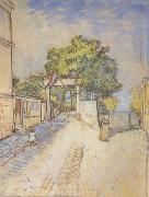 Vincent Van Gogh The Entrance of a Belvedere (nn04) painting